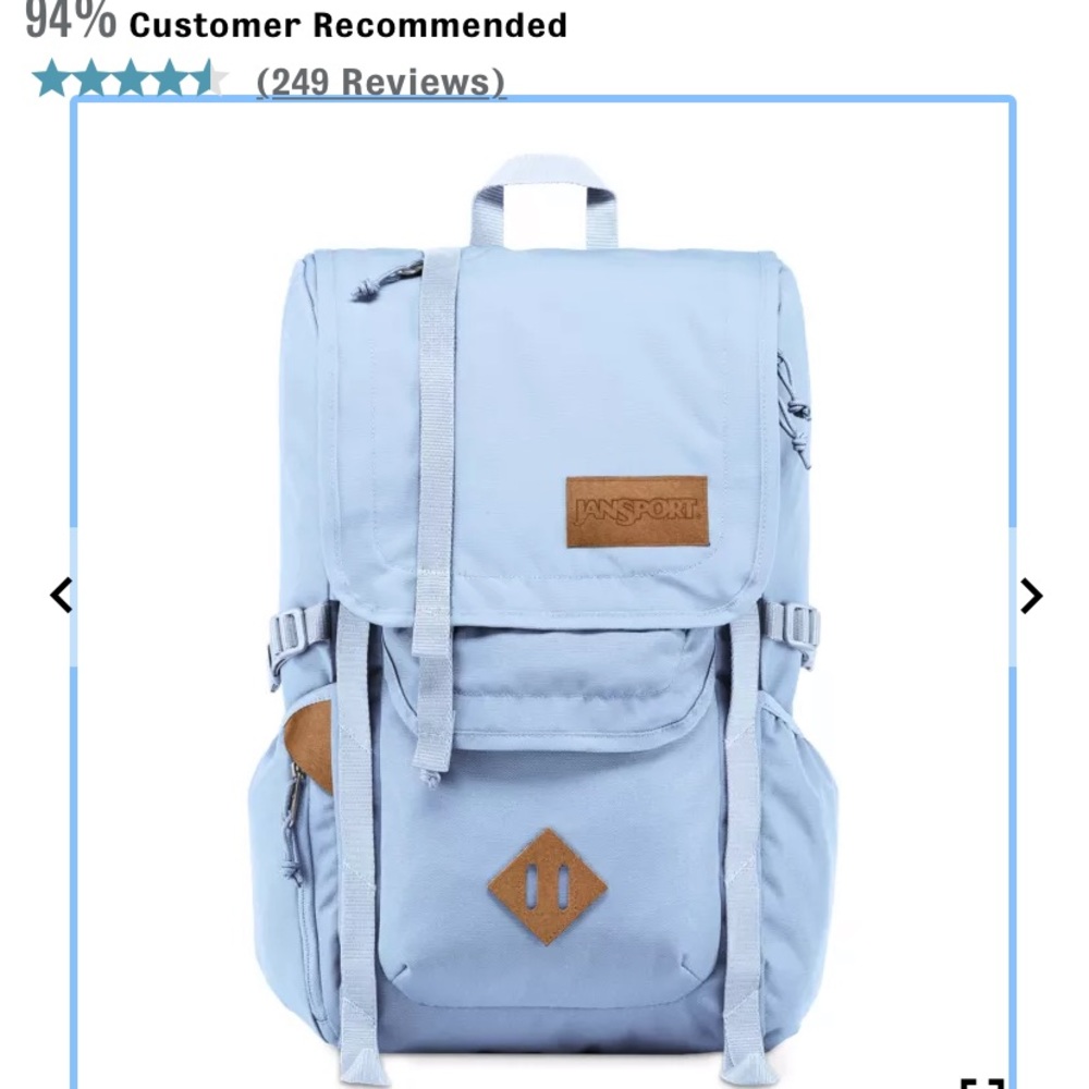 Brand new Jansport backpack tags still on